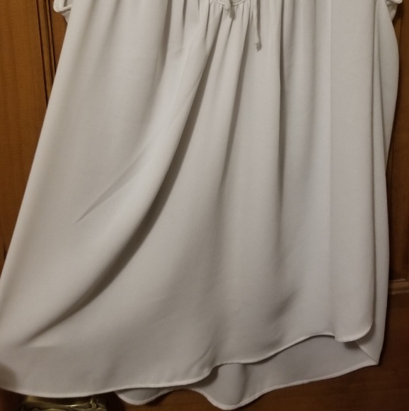 GAP White Chiffon Blouse - Picture 2 of 6